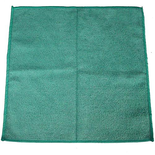 Impact® Cleaning Cloth 12X12 IN Microfiber Green Premium Launderable 12 Count/Bag 20 Bags/Case