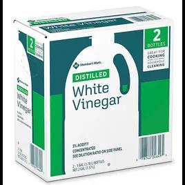Member's Mark White Vinegar 1 GAL Clear 5% Acidity Distilled 2/Case