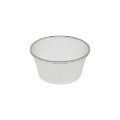 Souffle & Portion Cup 2 OZ Plastic Clear 2500/Case