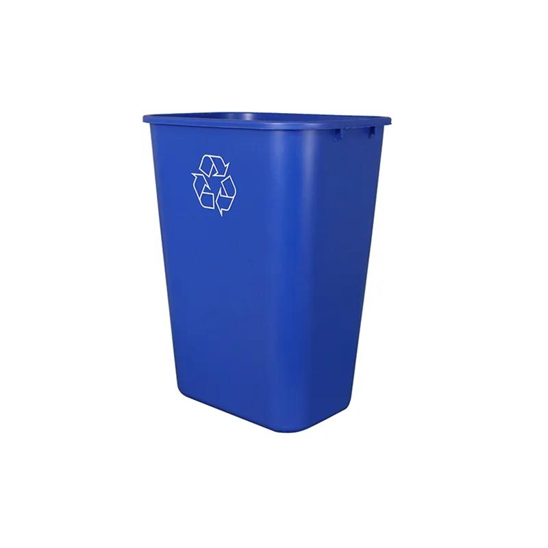 Impact® Trash Can 15.35X11.15X19.90 IN 41 QT Blue PE 1/Each