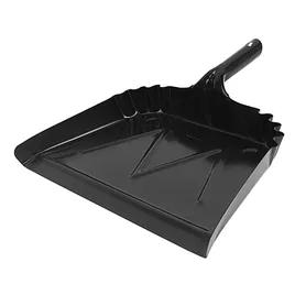 Impact® Dust Pan 16 IN Black Metal Beveled Edge 20 Gauge Steel Hanger Hole 12 Count/Case
