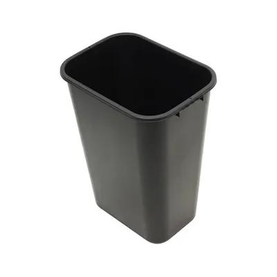 Impact® Trash Can 15.35X11.15X19.90 IN Black Plastic 1/Each
