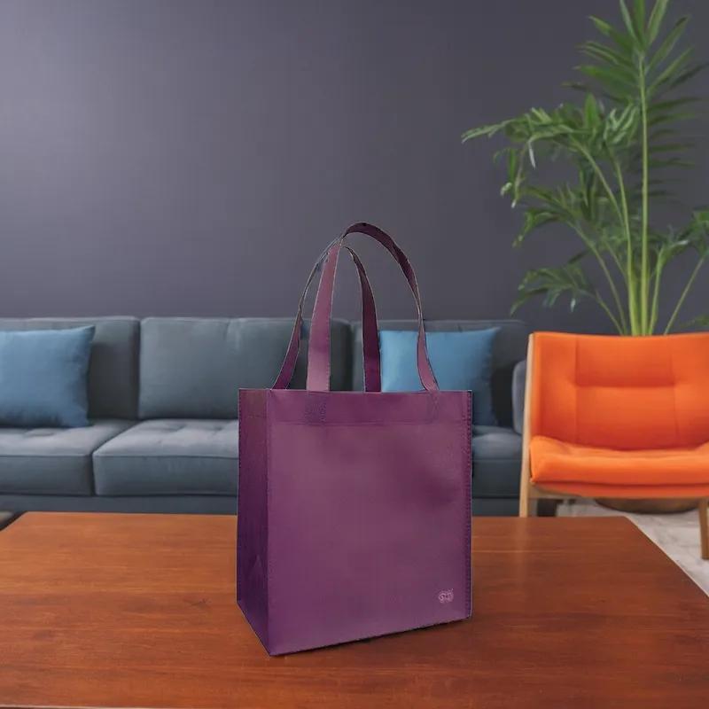 Bag NWPP 100GSM Cardboard Bottom Non-Woven Reusable 100/Case