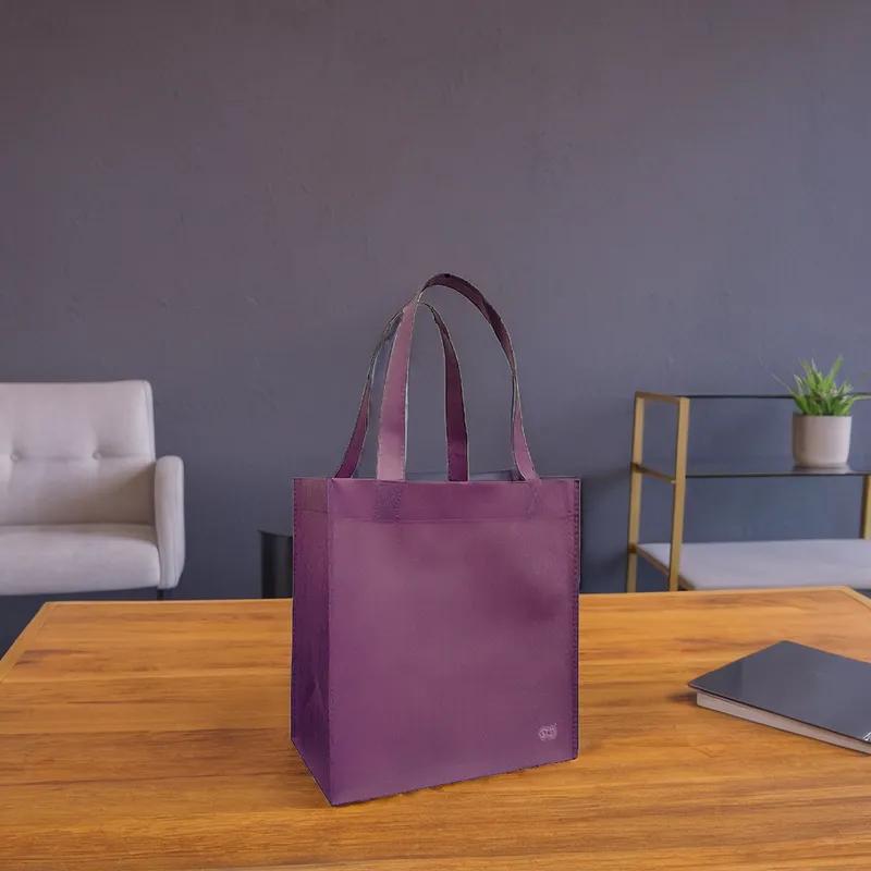 Bag NWPP 100GSM Cardboard Bottom Non-Woven Reusable 100/Case