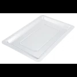 Lid PFSH-Series 1/2 Size 18X12X1.125 IN Clear Rectangle PC Heavyweight 1/Each
