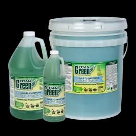 Titan Green Pleasant Scent All Purpose Cleaner 1 GAL Liquid 4/Case