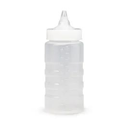 Traex® Garlic Bottle 16 OZ 2.937X2.937X7.25 IN PE Clear Squeeze 12/Case
