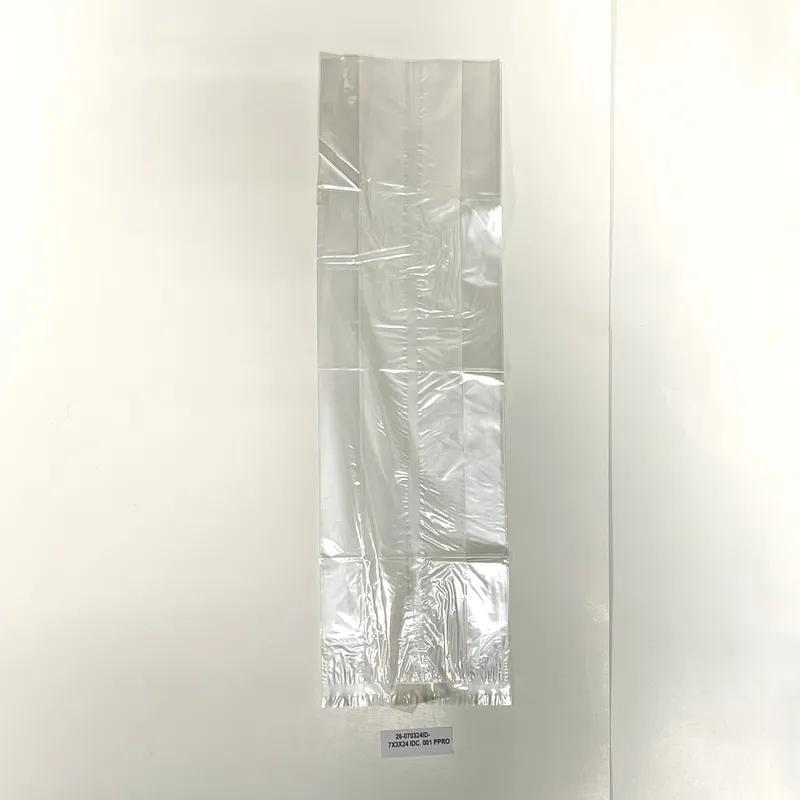 Bag 7X3X24 IN PP Cellophane 0.001MIL 1000/Case