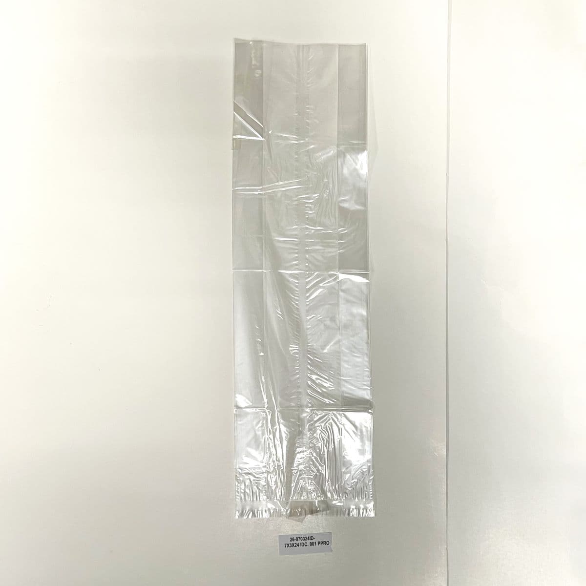 Bag 7X3X24 IN PP Cellophane 0.001MIL 1000/Case