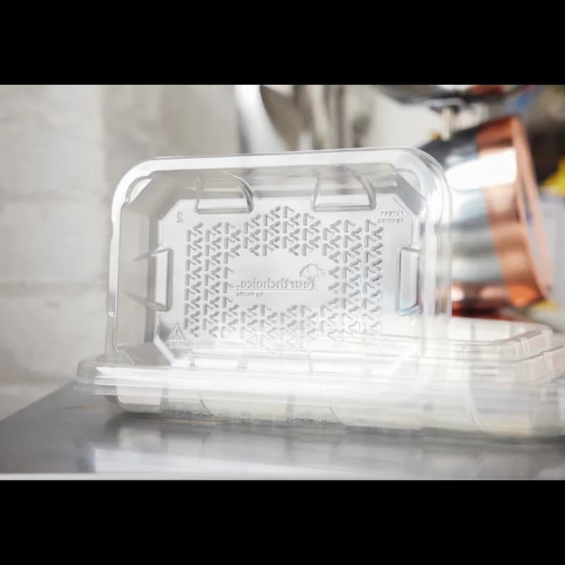 4D Tray 9.32X7.32X1.09 IN RPET Clear 300/Case
