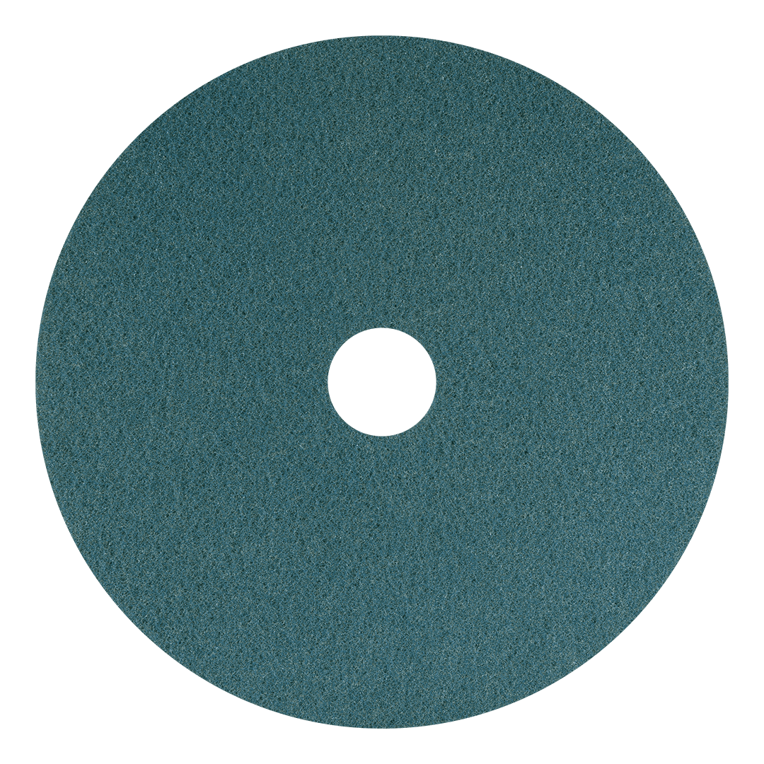 SmartScrub™ Cleaning Pad 14 IN Azure Blue Polyester Fiber 5/Case