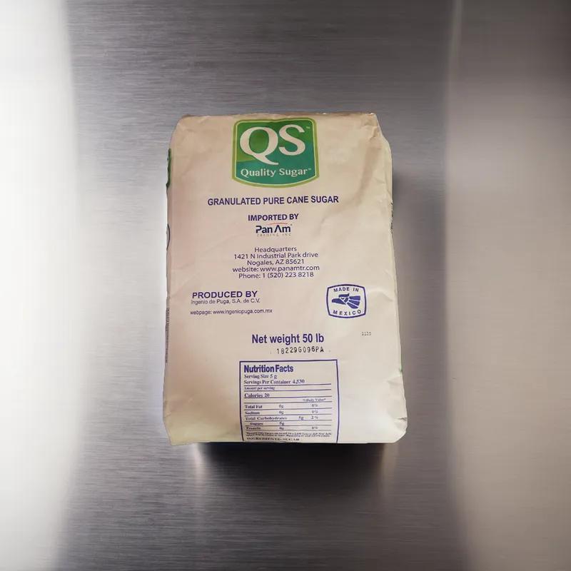 Mexican Cane Sugar 50 LB Granulated 1/Bag
