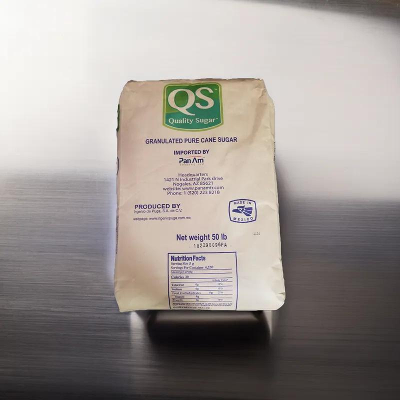 Mexican Cane Sugar 50 LB Granulated 1/Bag