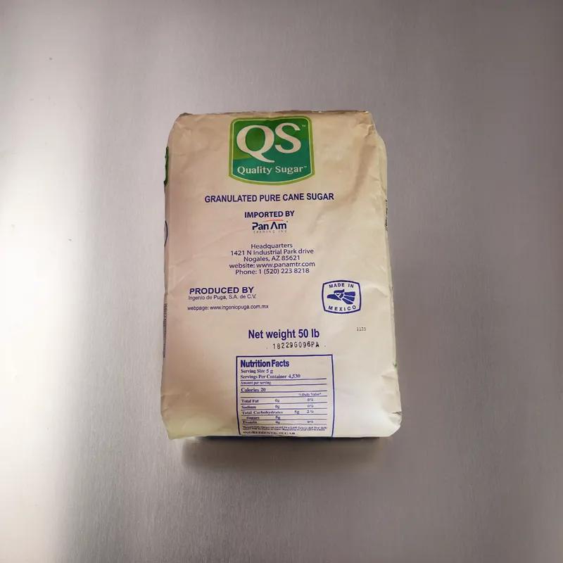 Mexican Cane Sugar 50 LB Granulated 1/Bag