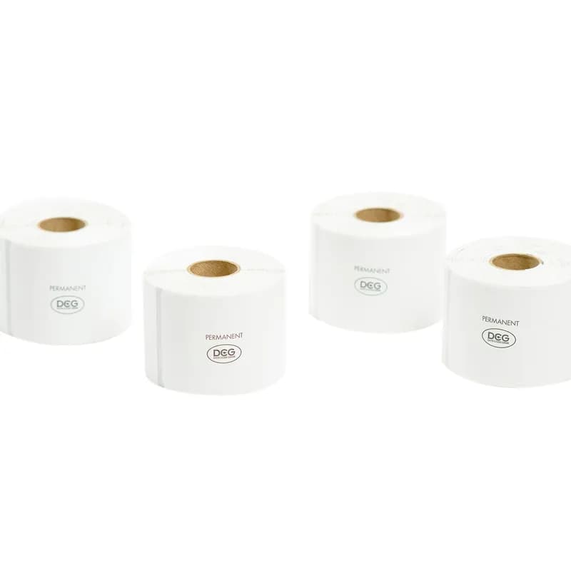 DateCodeGenie® Blank Label 2X4 IN Permanent 250CT 4 Count/Pack 1000 Count/Case