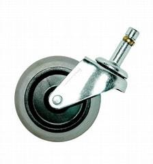 Quiet Dolly Caster Kit 2651, 2640 3X1.625 IN Swivel 1/Each