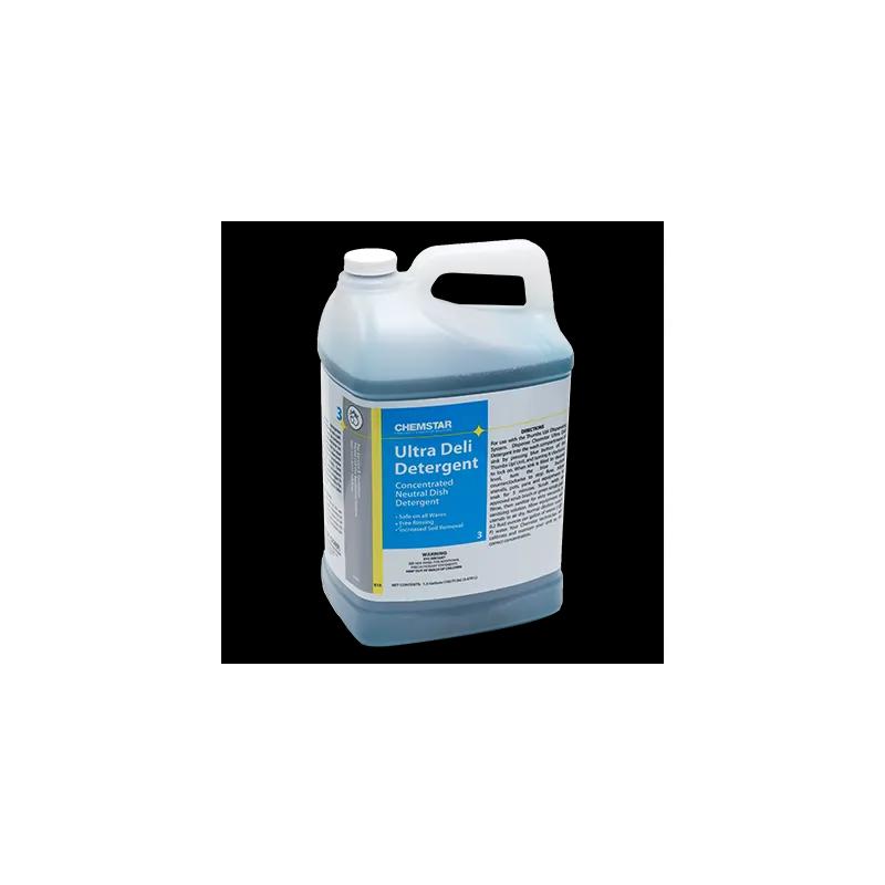 Ultra Deli Dish Detergent 1.5 GAL Liquid Ultra Concentrate For Compartment Sinks 3/Case