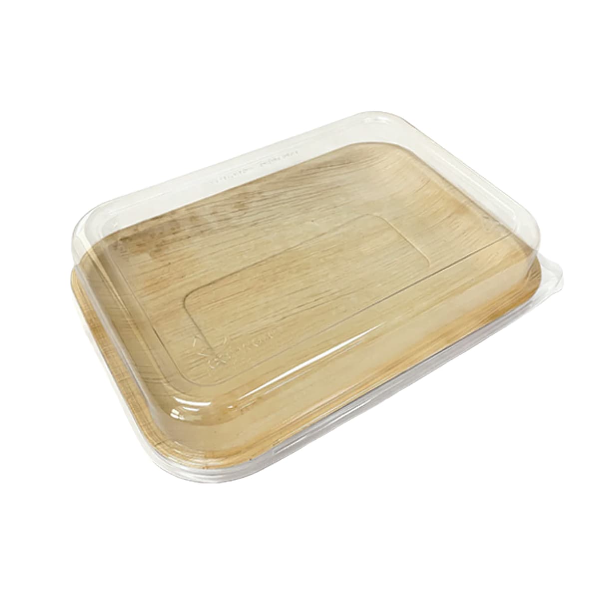 Serving Tray Base & Lid Combo 7X11 IN PET PLA 50/Case
