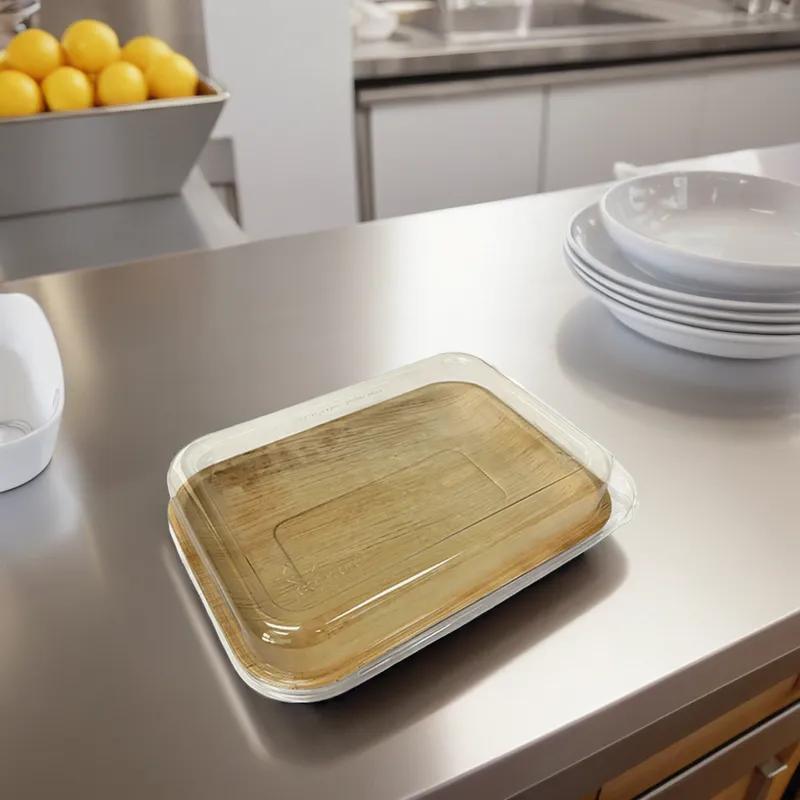 Serving Tray Base & Lid Combo 7X11 IN PET PLA 50/Case