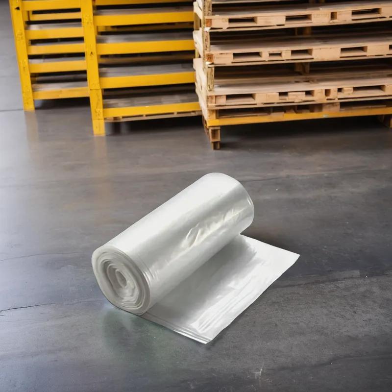 Victoria Bay Can Liner 40X48 IN 45 GAL Natural Plastic 14MIC 250/Case