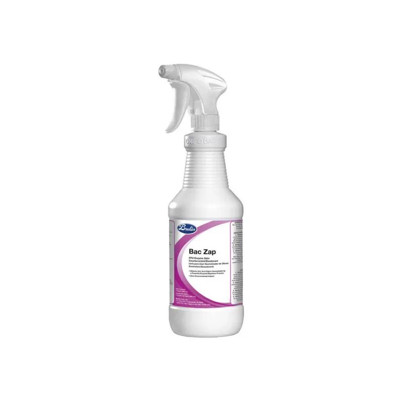 Bac Zap Odor Counteractant RTU 32 OZ Enzyme 12/Case