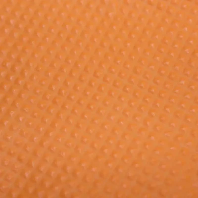 Catch® Gloves XXL Orange 9MIL Nitrile Powder-Free Pyramid Grip® 100 Count/Box 10 Box/Case