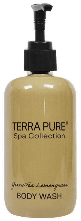 Ecowell Terra Pure Body Wash 10.14 OZ Green Tea Paraben Free 12/Case