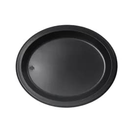 Victoria Bay Plate 6 IN MFPP Black Round Microwave Safe Freezer Safe 8/Case