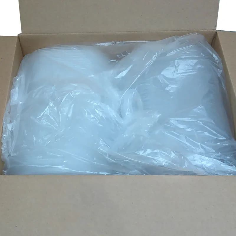 Culinary Lites Take-Out Container Hinged 9X9 IN Plastic Square 120/Case