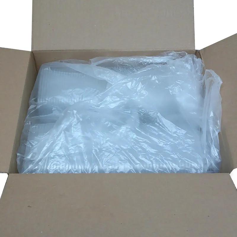 Culinary Classics® Take-Out Container Hinged 9X6 IN PP Clear Rectangle Microwave Safe Anti-Fog 120/Case