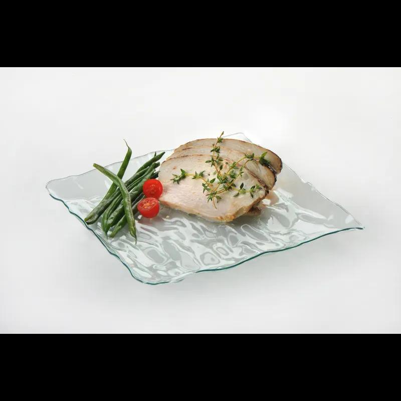 contemPLATE Dinner Plate 9 IN Clear Green 120/Case