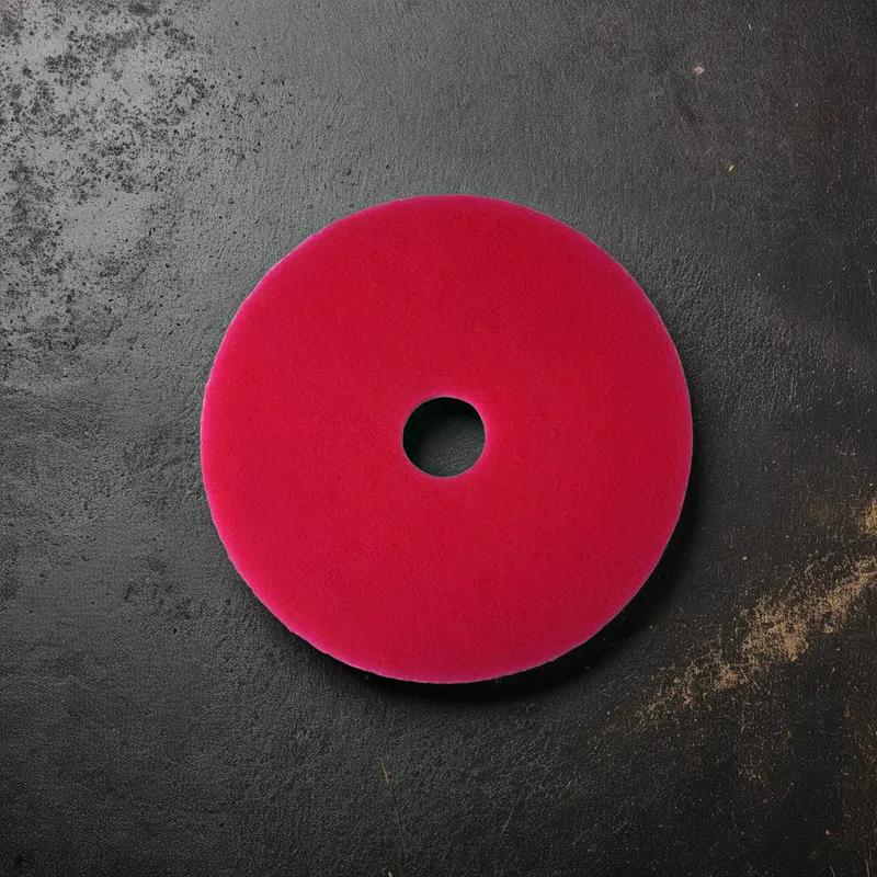 Victoria Bay Buffing Pad 15 IN Red 5/Case