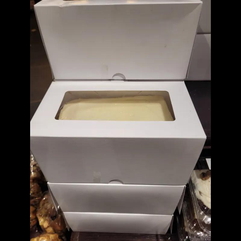 Cake Box 9.25X5.25X4.75 IN White With Window 100/Case