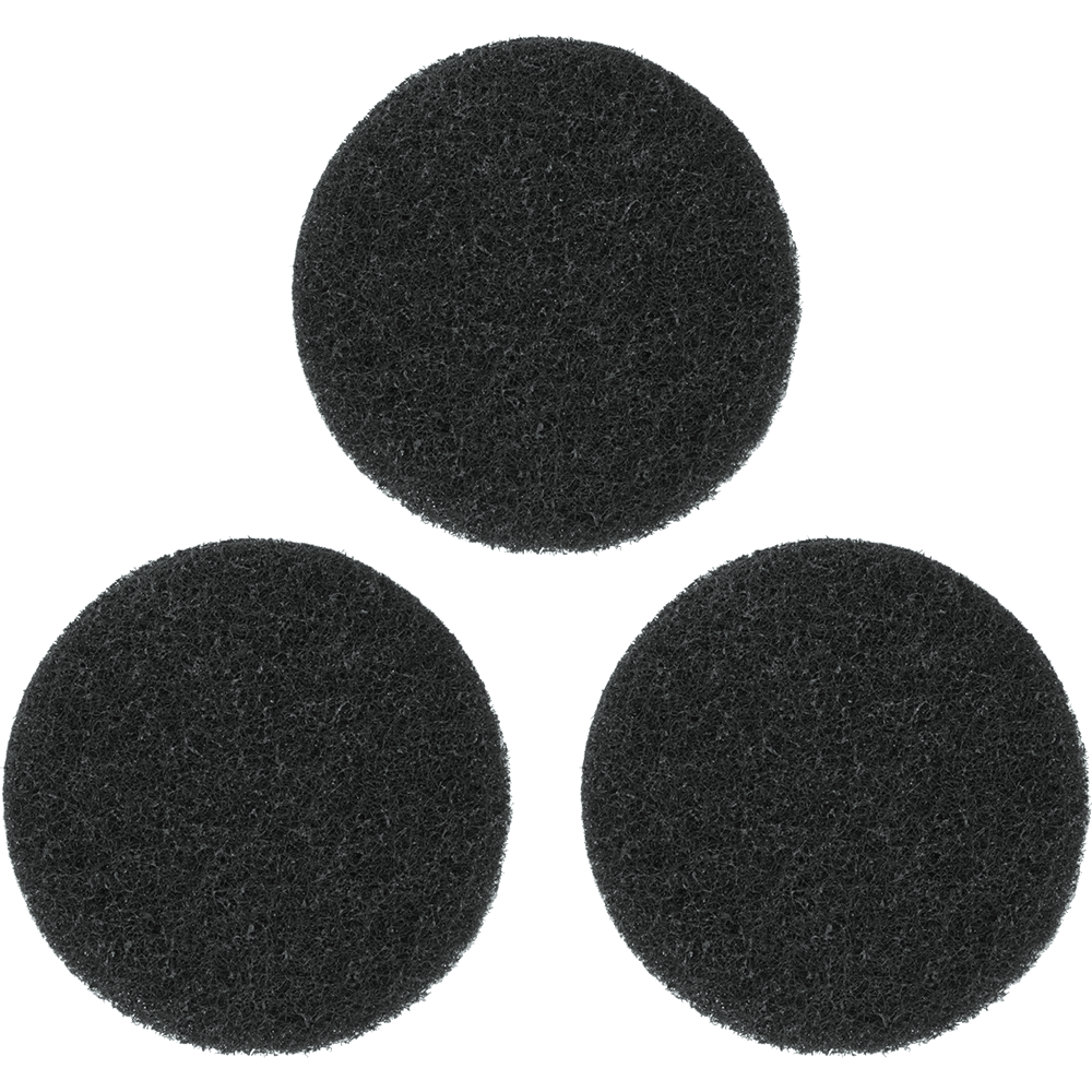 Scrubbing Pad 8 IN Black 15/Case