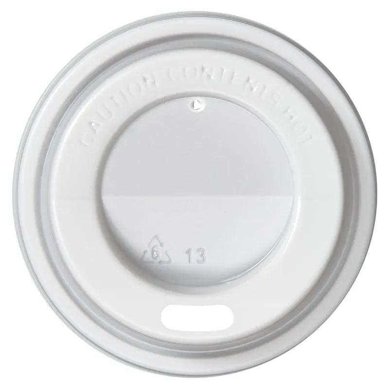Victoria Bay Lid Dome PS White For 4 OZ Hot Cup Sip Through Travel 50 Count/Pack 20 Packs/Case 1000 Count/Case
