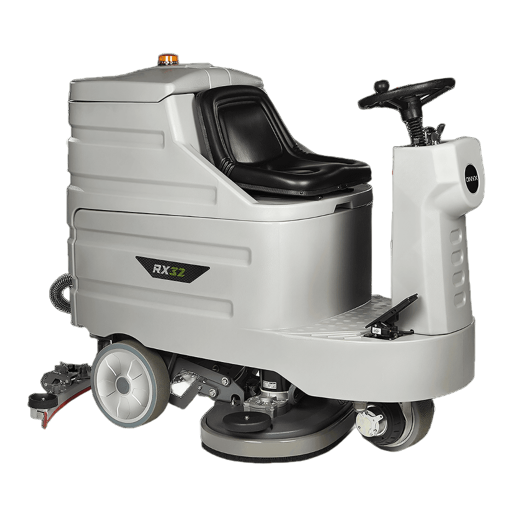 Floor Scrubber 32IN Ride-On AGM No-Maintenance Gel Battery 1/Each