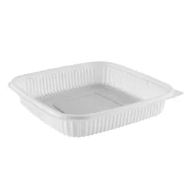 Take-Out Container Base 36 OZ PP White 300/Case