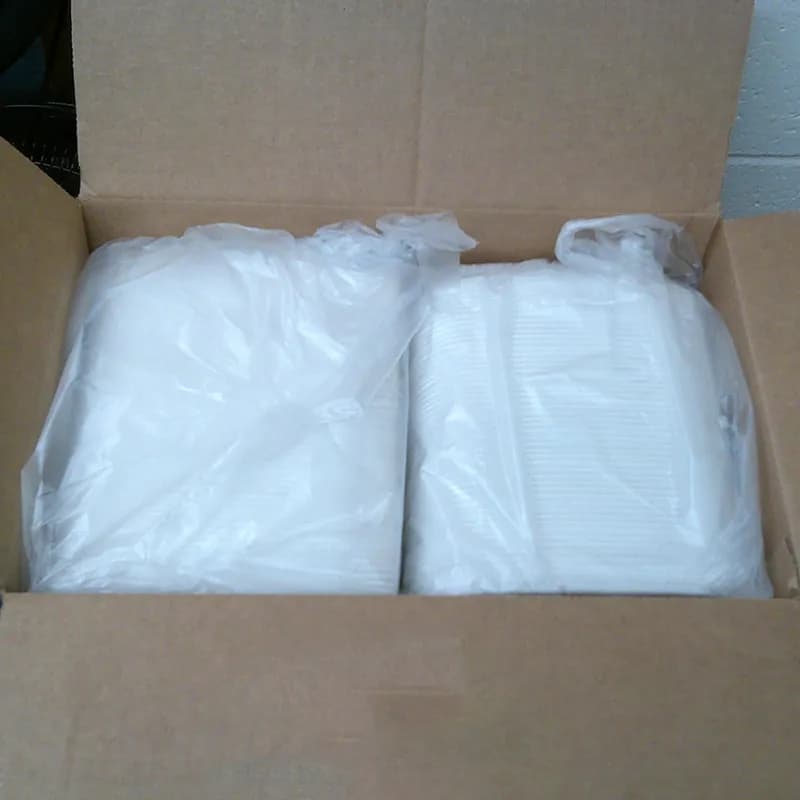 Take-Out Container Base 36 OZ PP White 300/Case