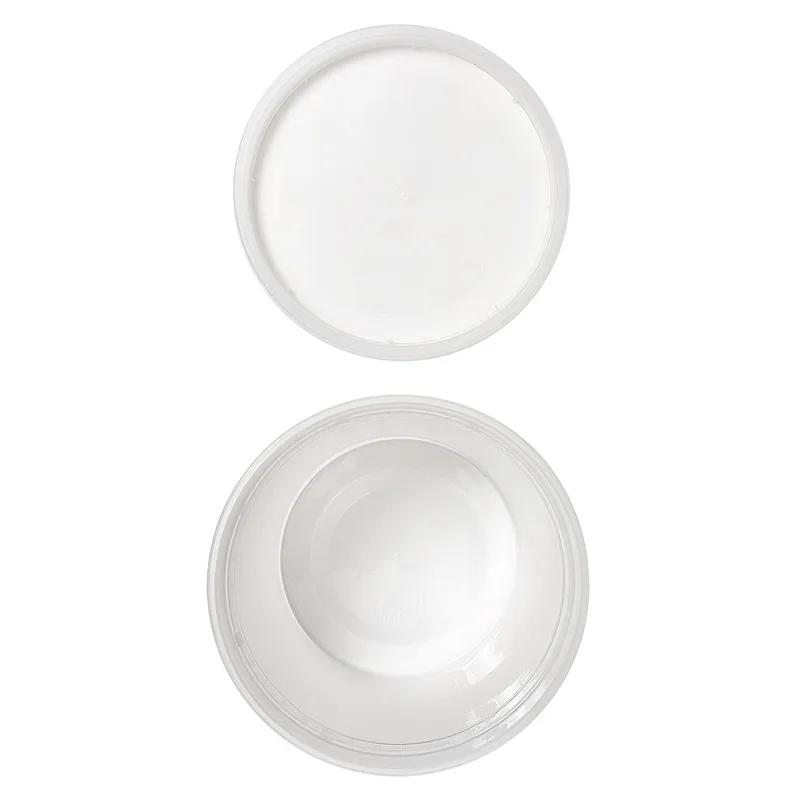 Victoria Bay Deli Container Base & Lid Combo 16 OZ PP Clear Round Heavy Duty 240/Case