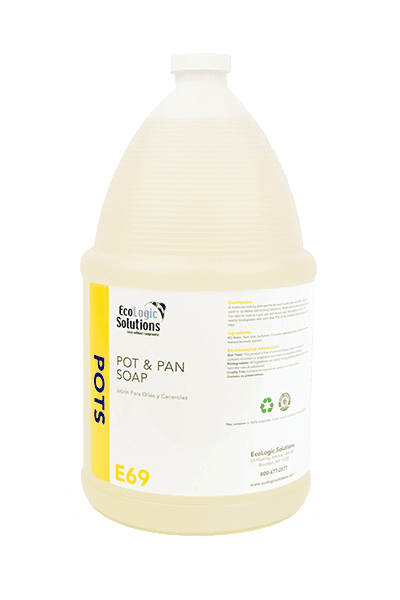 Green Clean Eco Suds Manual Pot & Pan Detergent 1 GAL 4/Case