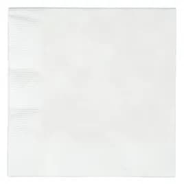 Beverage Napkins 10X10 IN White Paper 3PLY 1/4 Fold Embossed 50 Count/Pack 10 Packs/Case 500 Count/Case