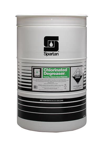 Degreaser 55 GAL Heavy Duty Alkaline Concentrate Chlorinated Bleach 1/Drum