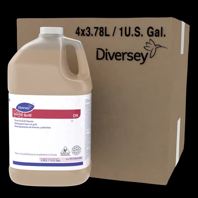 Suma® D9 Oven & Grill Cleaner 1 GAL Liquid RTU Kosher 4/Case