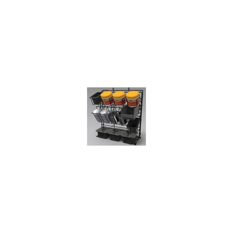 Foodservice Beverage Rack Organizer Frontline 1/Case