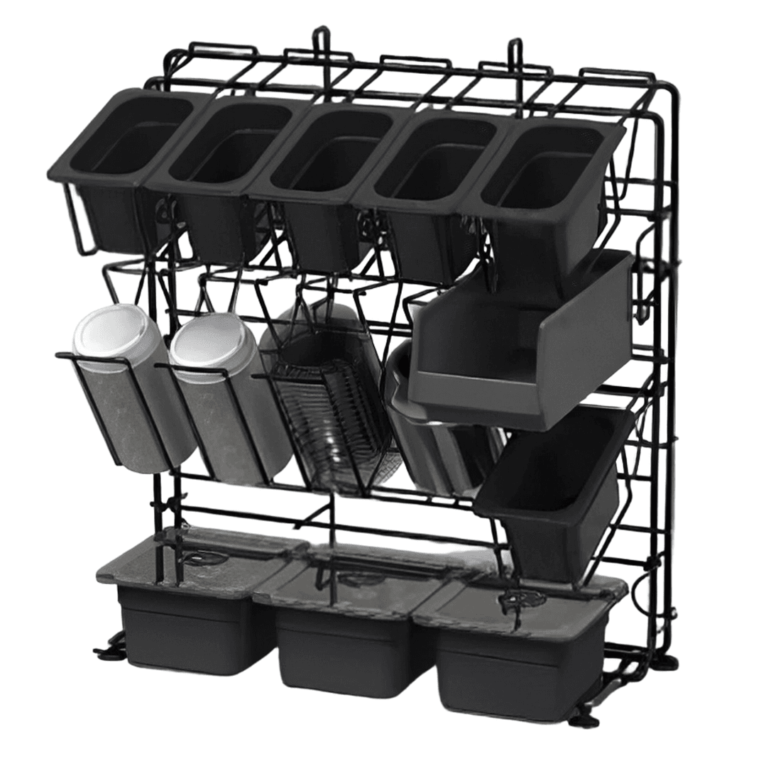 Foodservice Beverage Organizer Rack 1/Case