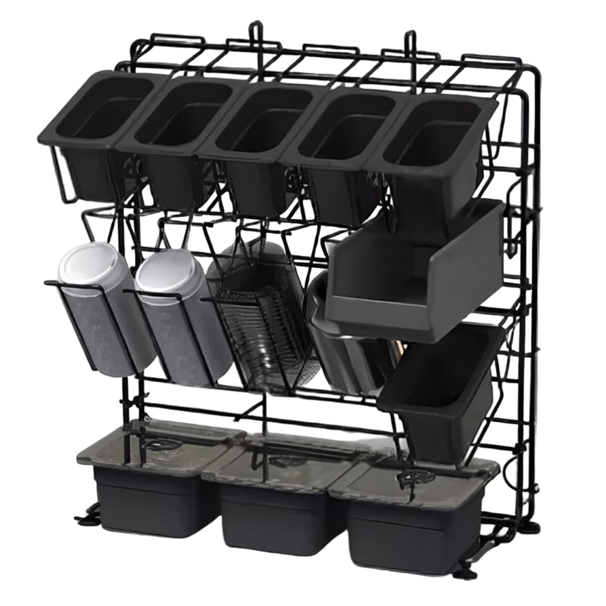 Foodservice Beverage Organizer Rack 1/Case