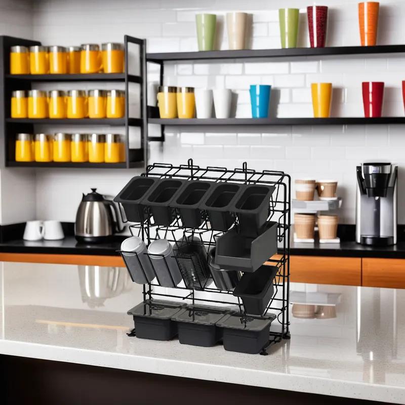 Foodservice Beverage Organizer Rack 1/Case