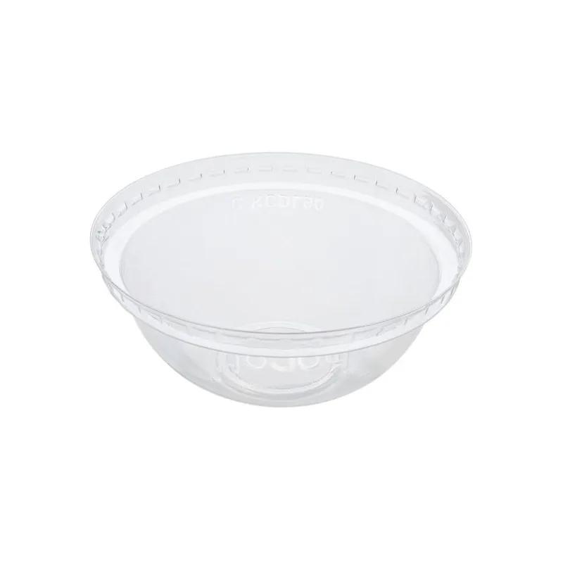 Karat® Lid Dome 90MM PET For 12-22 OZ Cold Cup With Hole 1000/Case