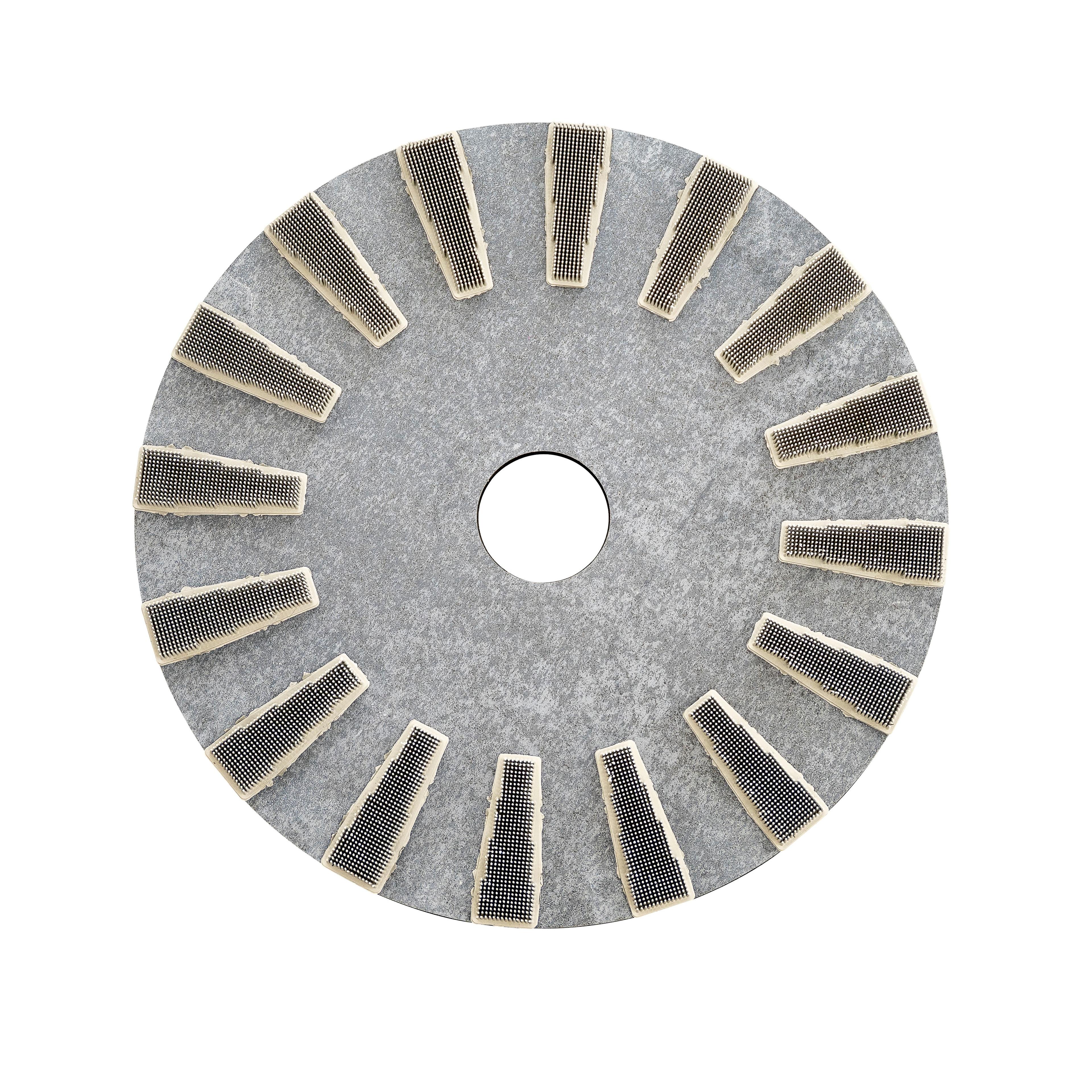 Scotch-Brite™ 1000 Floor Brush 14 IN Gray Round 2/Case