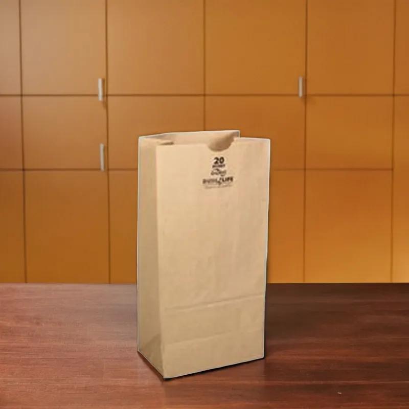Victoria Bay Bag 20 LB Paper 50# Heavyweight Kraft 400/Bundle
